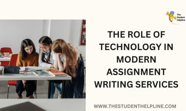 The Role of Technology in Modern Assignment Writing Services