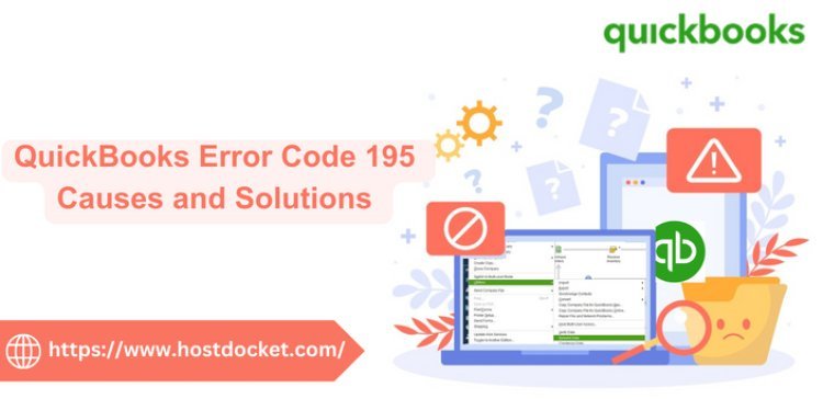 Fix QuickBooks Error Code 195