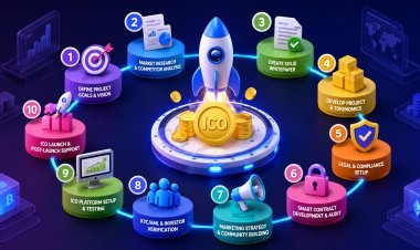 10 Essential Steps to Launch a Successful ICO Development Project