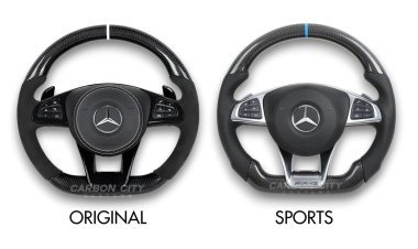 What Is the Difference Between a Standard Mercedes Steering Wheel and an AMG Performance Wheel?