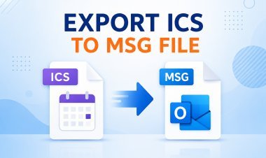 How to Export ICS to MSG Format? Bulk Approach