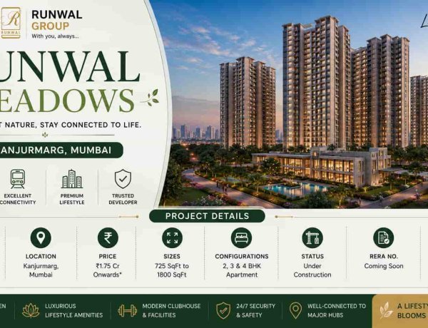 Runwal Meadows vs Other Upcoming Projects in Kanjurmarg