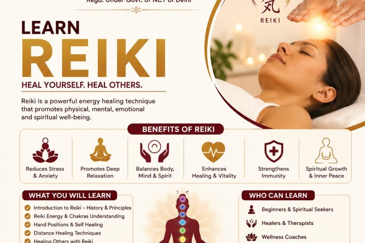 Reiki Course: Learn Energy Healing and Reiki Techniques for Beginners