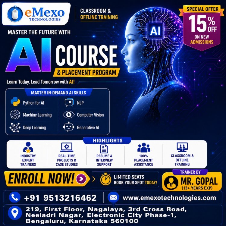 Job-Oriented AI Course in Electronic City Bangalore