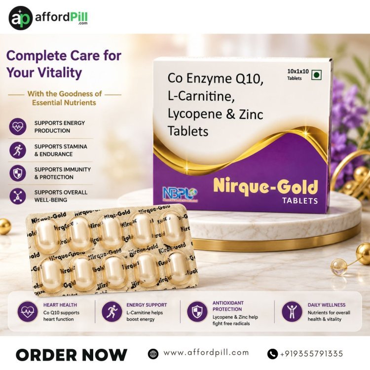 How Nirque Gold Tablet Supports Nutritional Wellness in a Fast-Paced World