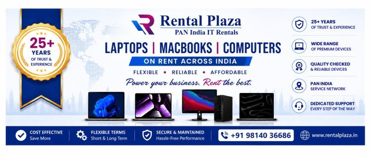 MacBook on Rent in Mumbai – Affordable Apple MacBook Rental for Businesses & Professionals