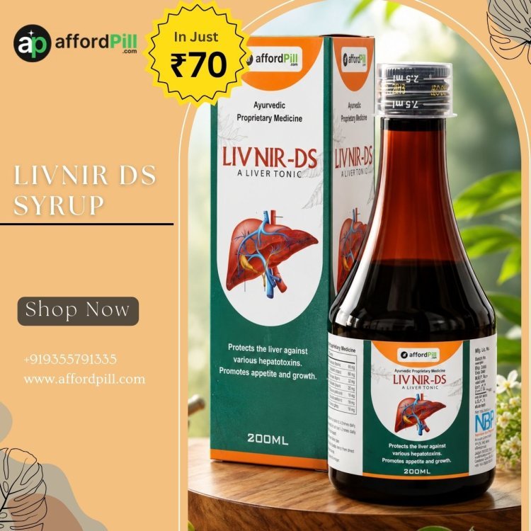 Healthy Living Starts with Better Nutrition and LIVNIR DS Syrup Suppor