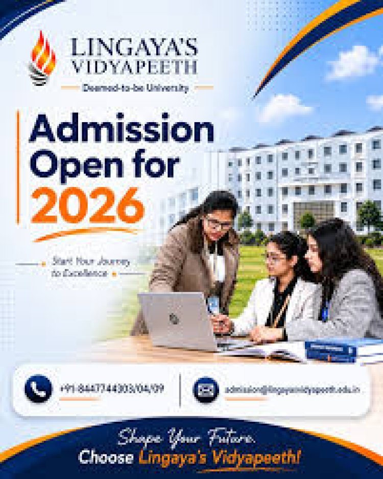 Why Lingaya's Vidyapeeth is the Best BBA College in Delhi NCR