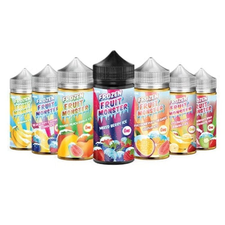 Shop Strawberry Banana Ice Vape Juice | Buy Fruit Monster E Liquid Online