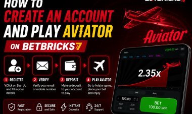How to Create an Account and Play Aviator on Betbricks7