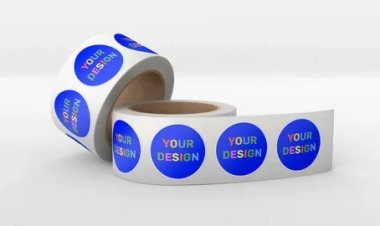 CIRCLE ROLL LABELS FOR SIMPLE DAILY PACKAGING USE