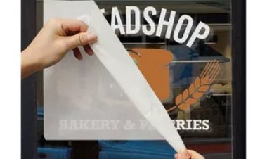 Window Decals for Simple and Clean Visual Branding