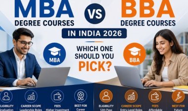 Best Online MBA Degree Courses vs Best Online BBA Degree Courses in India 2026: Which One Should You Pick?