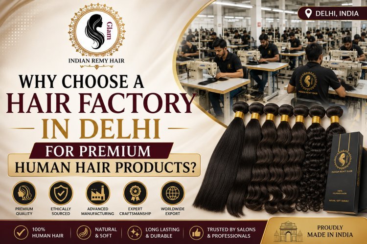 Why Choose a Hair Factory in Delhi for Premium Human Hair Products