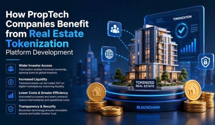 How PropTech Companies Benefit from Real Estate Tokenization Platform Development