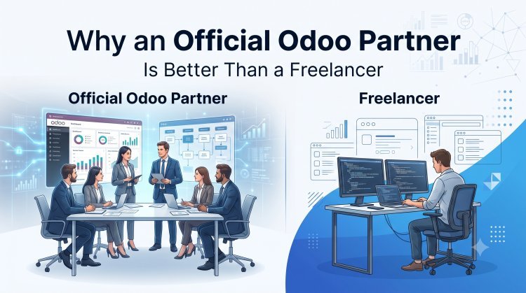 Why an Official Odoo Partner Is the Smarter Choice Than a Freelancer