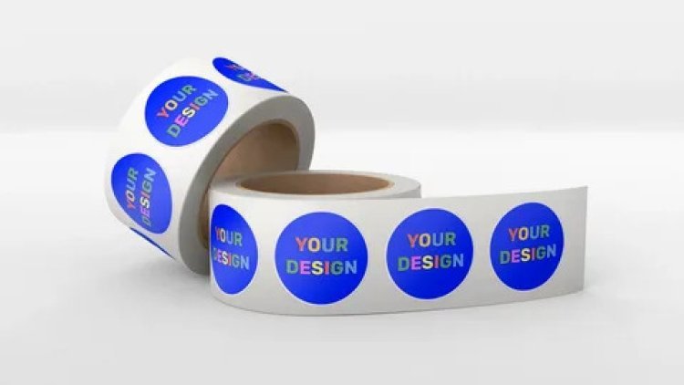 CIRCLE ROLL LABELS FOR SIMPLE DAILY PACKAGING USE