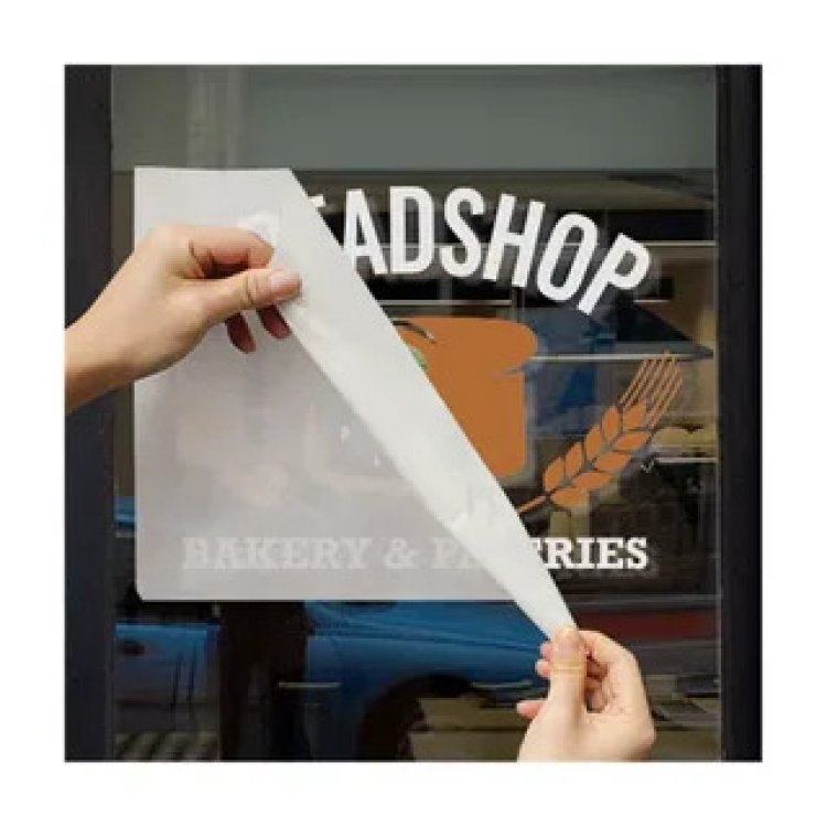 Window Decals for Simple and Clean Visual Branding
