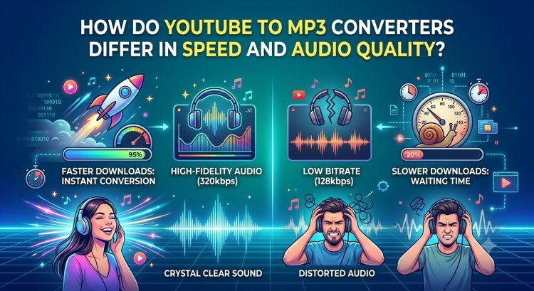 How Do YouTube to MP3 Converters Differ in Speed and Audio Quality?