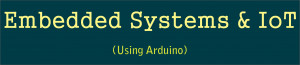 Embedded system & Iot (Arduino)