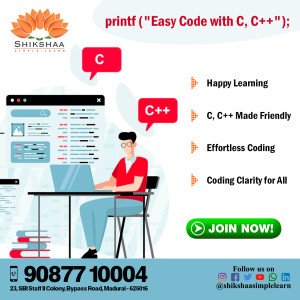 C, C++ Programming Course