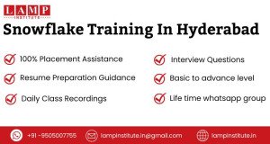 Snowflake Training in Hyderabad